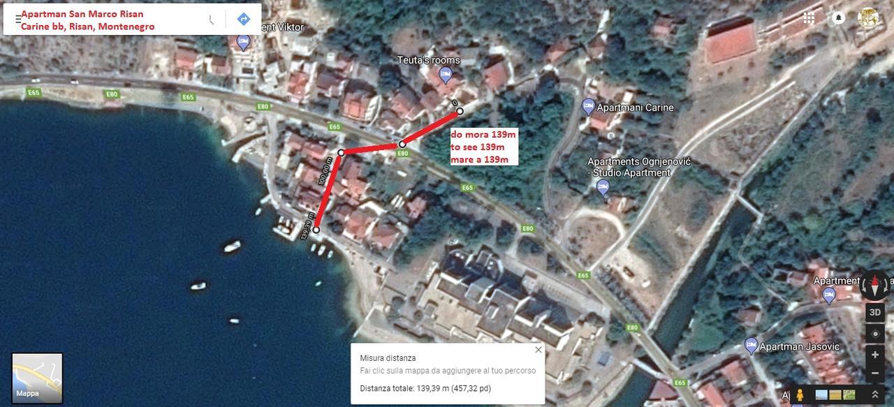 Apartment San Marco Risan Ngoại thất bức ảnh